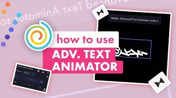 How to Use Advanced Text Animator on Funimate