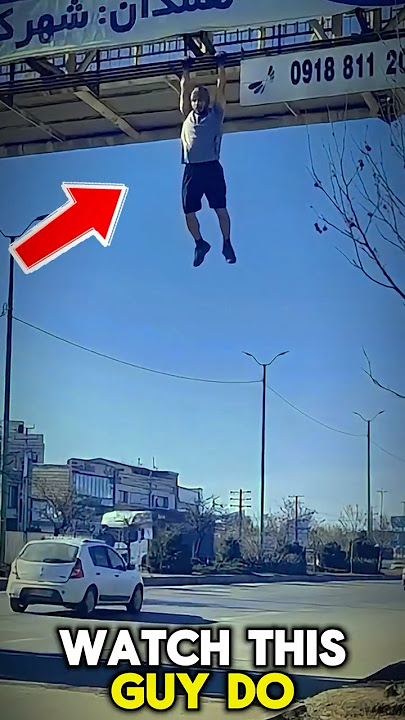 He Backflip Off an Overpass?! 😱💀 #epicstunt #MindBlown #Shorts #viral