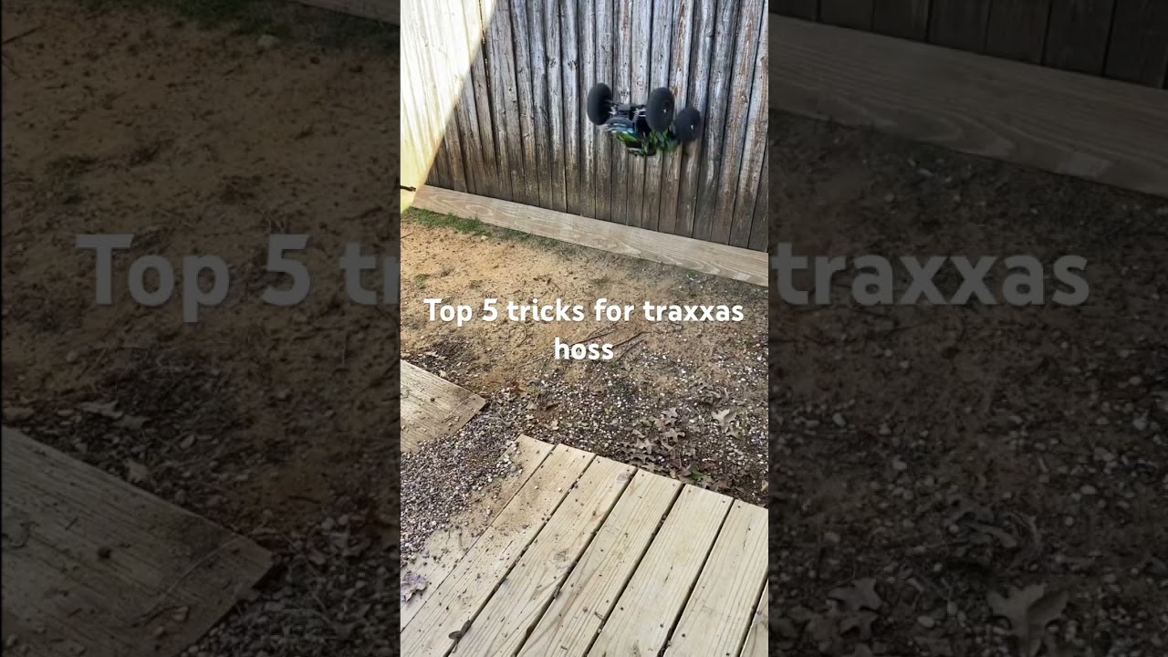 Top 5 tricks for traxxas hoss 