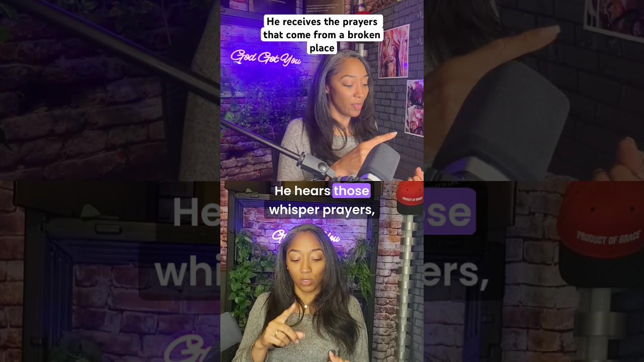 Lord, help me: Even the whisper prayers, the tearful prayers, the desperate ones, they still matter.