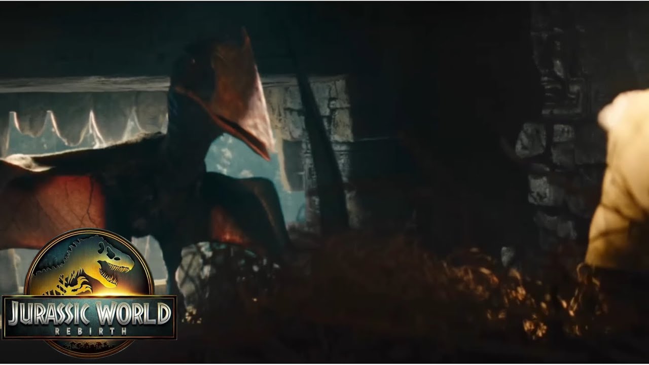 Jurassic World: Rebirth Trailer - Quetzalcoatlus Screen Time - YouTube