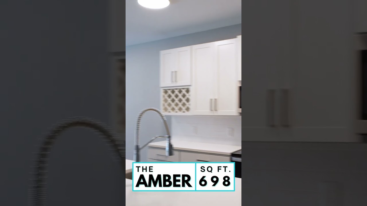 Amber IV Luxury Floor Plan Tour | Modern 1BR in North Little Rock | The Pointe North Hills