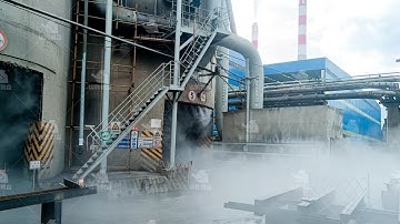 Dust Control Solutions in Power Plant Facilities | Nebufly Misting Systems