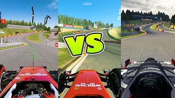 GRID Autosport vs Real Racing 3 vs F1 2016 [GRAPHICS, AUDIO, SPEED COMPARISON]