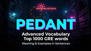 PEDANT (adjective) Meaning with Examples in Sentences