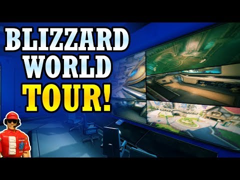 Видео: Overwatch Blizzard World Map 