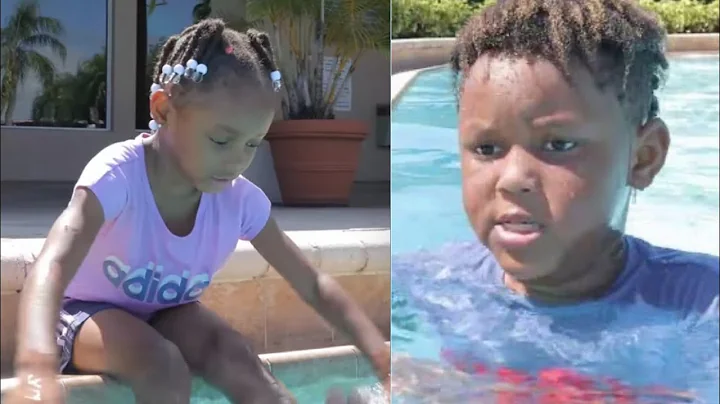 KIDS go to Swimming Pool without PARENTS, They Lea...