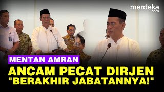Mentan Amran Ancam Pecat Dirjen Loloskan Impor 250 Ton Beras Ilegal: Hari Ini Berakhir Jabatannya!