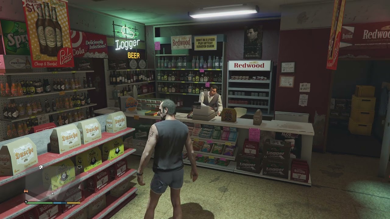GTA V Robbing Money In Robs Liquor Store Part 1 YouTube 