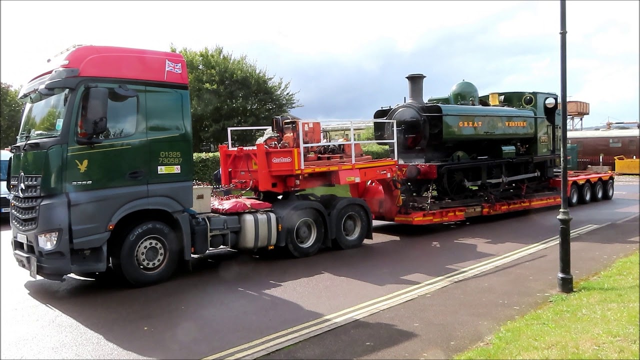 MOVING A BY ROAD AND RAIL WSR YouTube