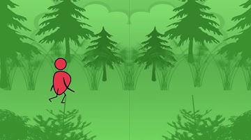 Walk Cycle Animation || Adobe Animate || My first Animation | 2d animation
