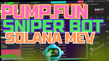 Solana MEV Bot Sniping Tokens ⚡ Pump Fun Sniper Bot Live Test