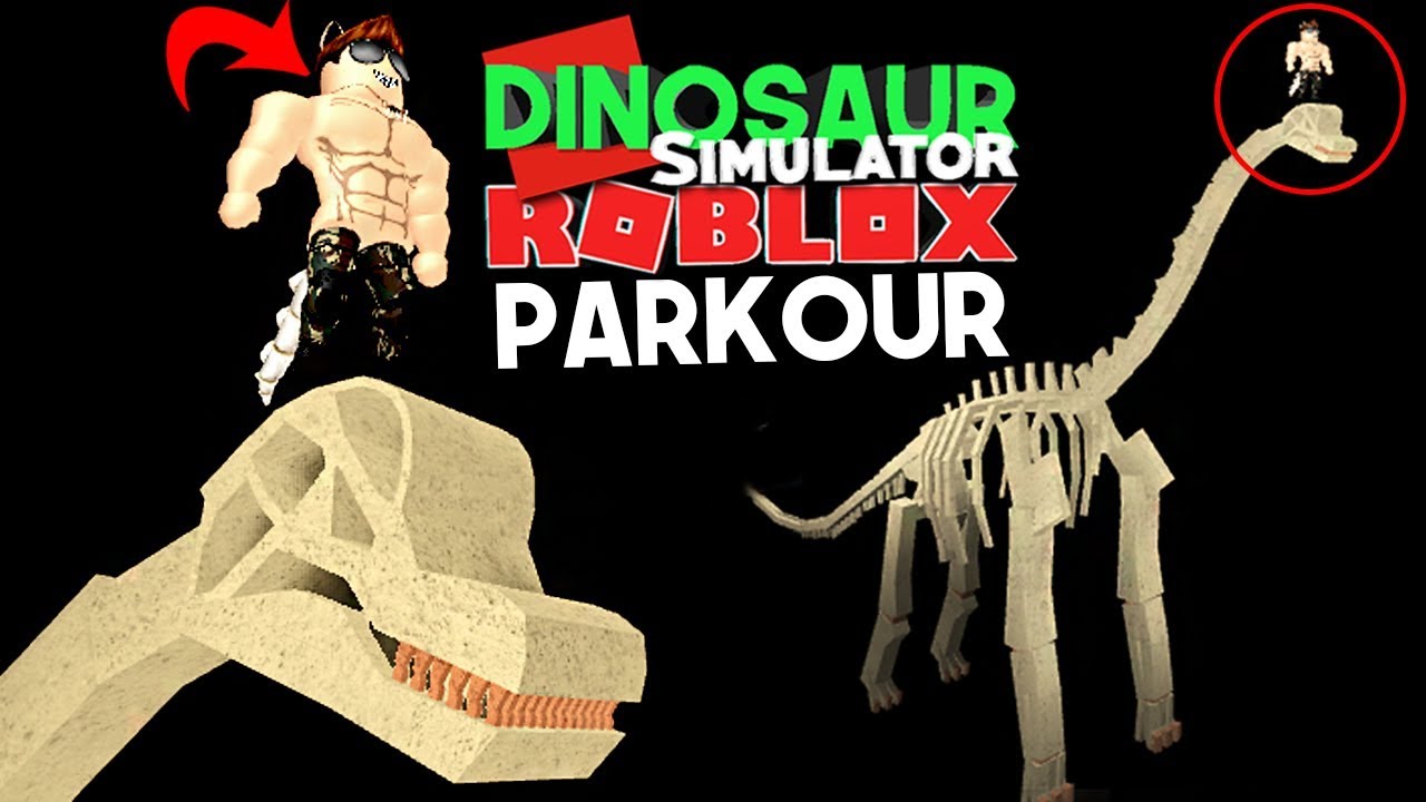 Dinosaur Simulator (Roblox) Halloween Trading Parkour, JUMPSCARE