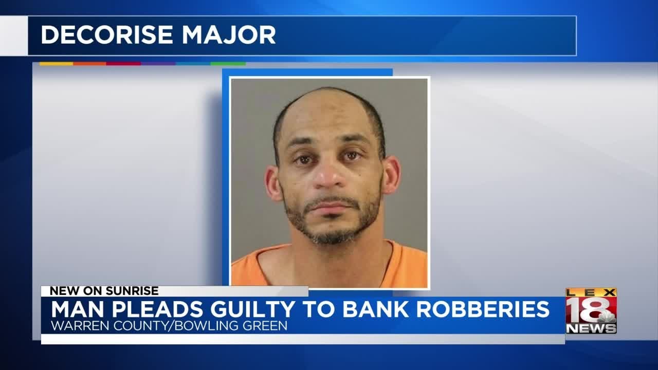 Man pleads guilty to bank robberies - YouTube