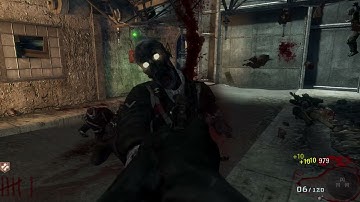 Call Of Duty Black Ops Zombies "Der Riese" Playthrough / High round Strategy