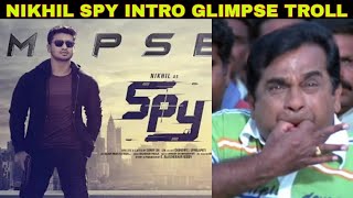 nikhil spy intro glimpse troll / nikhil siddharth spy intro glimpse / #trendingmemesadda#nikhil