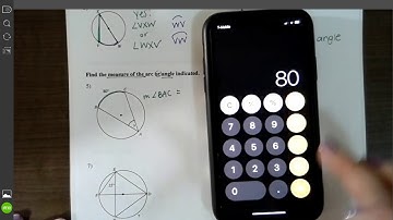 U5T1 Inscribed Angles Practice Problems