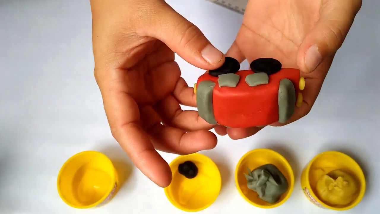 Membentuk Mobil dari Playdoh Plastisin YouTube Membentuk Mobil dari Playdoh Plastisin YouTube