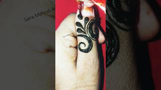 Beautiful Thumb Mehndi Design | Easy finger Stylish Mehndi | Tattoo Mehndi 2023 viral shorts yt