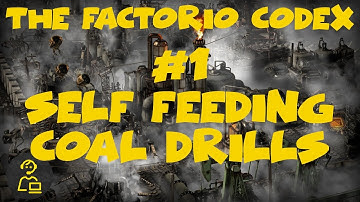Factorio Tutorial #1 - How to get tons of coal early with self feeding drills