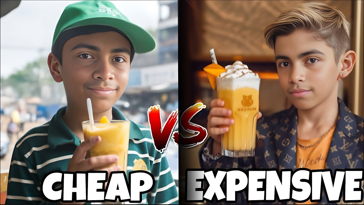 Cheap Vs Expensive Milk Shake Challenge || *Which one is best*