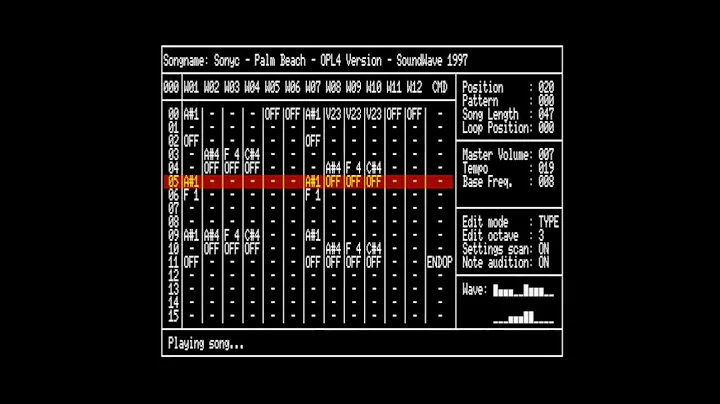 Sonyc (MSX) OST - Palm Beach