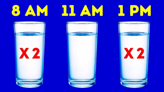 Dream Big: Drink 8 Glasses of Water a Day