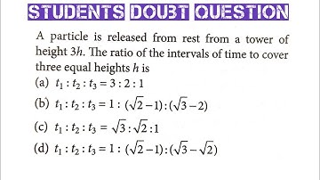 Kinematics problems solved| vertical motion
