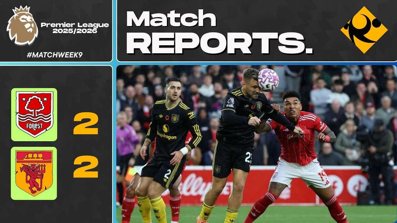 FOREST 2-2 MAN UTD: TỰ BẮN VÀO CHÂN, QUỶ ĐỎ MẤT ĐÀ THĂNG HOA!