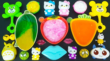 Mixing Many Things Into store bought Slime ! Most Satisfying Slime video | Alex Slime