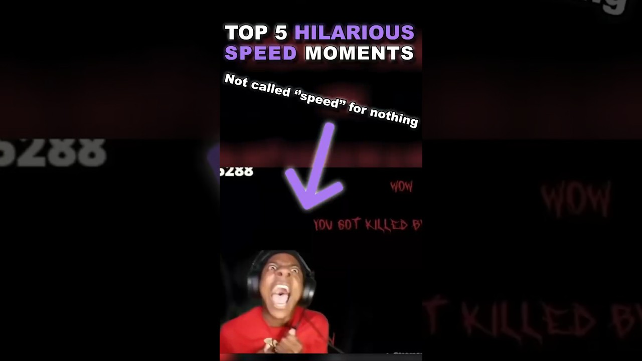 Top 5 most HILARIOUS Speed moments #funny #shorts #speed