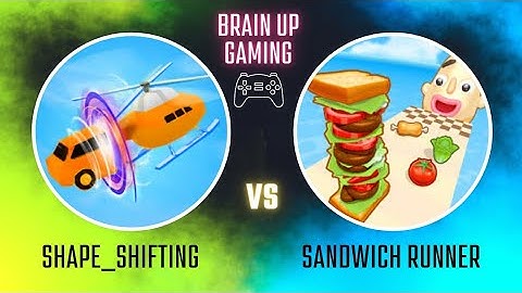 Sandwich runner Vs Shape_Shifting All Levels Android iOS Gameplay Walkthrough 4K 86 #part31