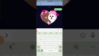 Happy Valentine emotion cute on line application screenshot 3