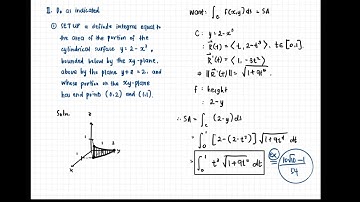 [Math 23] Disc 3.7 Line Integrals of Scalar Fields (Part 4 of 4)
