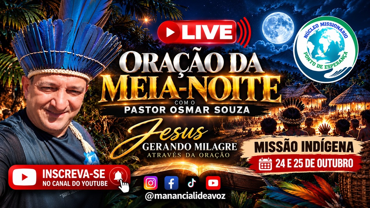 704 - ORAÇÃO DA MEIA NOITE - DEUS QUER FALAR COM VOCÊ