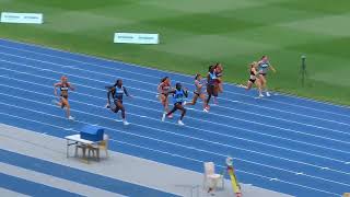 100m Final U17 Women, 2026 Australian Junior Athletic Championships, Brisbane 15/04/2026 