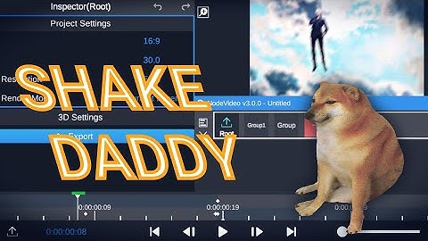 DADDY SHAKE IN NODE VIDEO