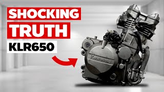 картинка: Шокирующая правда о KAWASAKI KLR650 Single Engine
