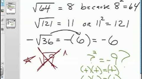 Solving Quadratic Equations by finding Square Root