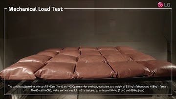 LG Solar QA Mechanical Load Test