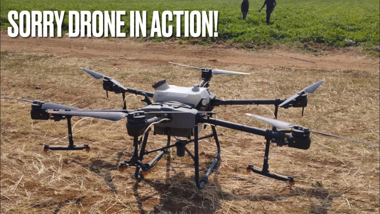 Spray Drone in Action!