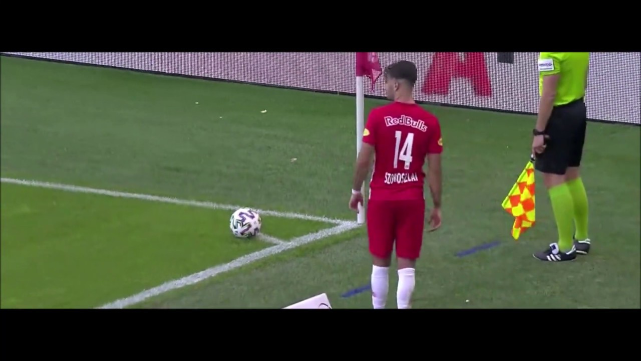 Szoboszlai Dominik gólpassza a Hartberg ellen ● 2020.06.28.