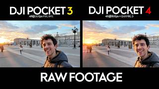 DJI Pocket 4 vs DJI Pocket 3 Video TEST ¡Sólo Pruebas!