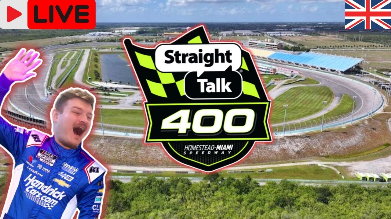 🔴 LIVE - NASCAR Homestead-Miami  - WATCH PARTY [BRITISH LIVE PLAY BY PLAY & REACTION]