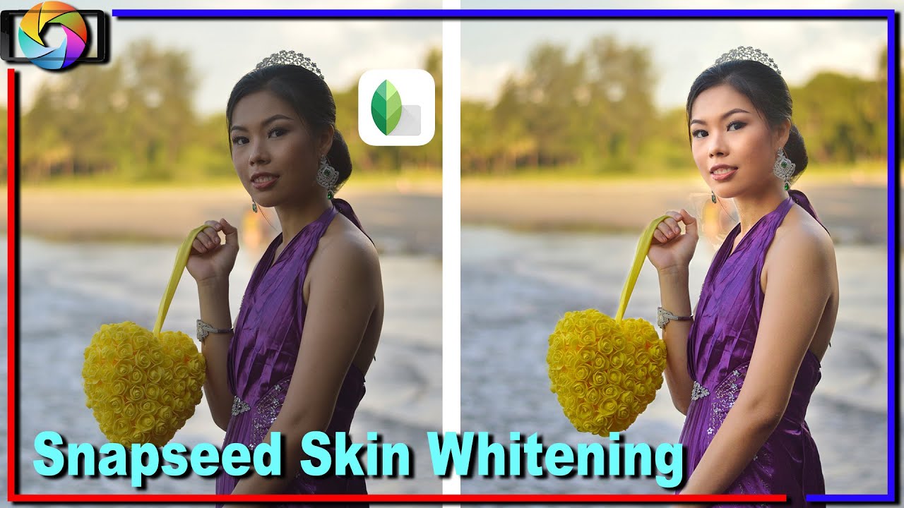 Snapseed Skin Whitening | Snapseed Portrait Editing