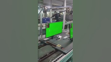 Shock testing monitors on the production line