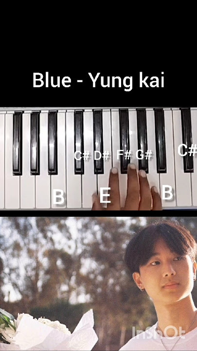 Blue - yung kai|PSR-S700|keys of joys|#piano #pianotutorial #bluesong #keysofjoy