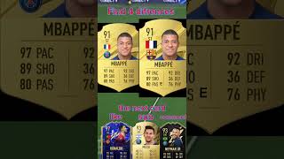 find 4 difrences Mbappe