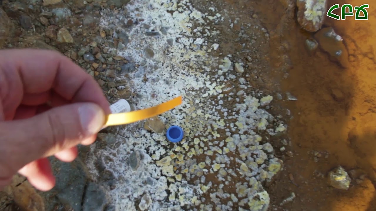 Թթվային դրենաժը Կավարտի լքված հանքում, 05․07․2018թ․