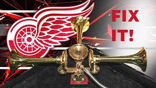 I Fixed the Red Wings Goal Horn (Again)